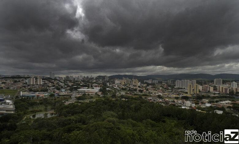 A expectativa é que os acumulados fiquem na casa dos 50 mm, principalmente entre a tarde e a noite de sábado