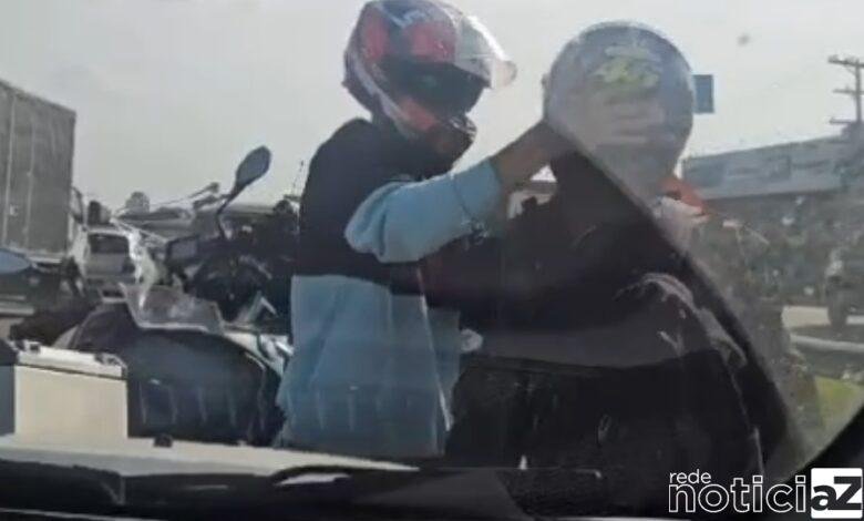 VÍDEO - Dupla de assaltantes é baleada por policiais em Rodovia