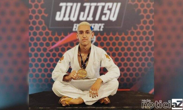 Atleta de Jundiaí se torna campeão de Jiu-Jitsu com apenas 15 anos