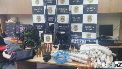 Arsenal de Guerra é apreendido por Policiais da DEIC em Jundiaí