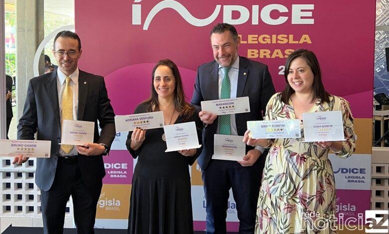 Deputado Federal de Indaiatuba é classificado como parlamentar "cinco estrelas", pela Legisla Brasil