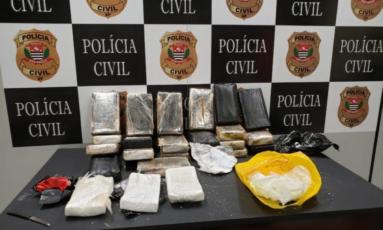 Apartamento de São Vicente era depósito de drogas