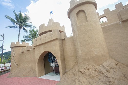 Praia Grande - Espaço para crianças vira atração