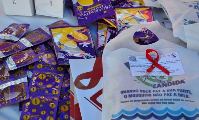 Ações de combate contra doenças sexuais é feita em Bertioga