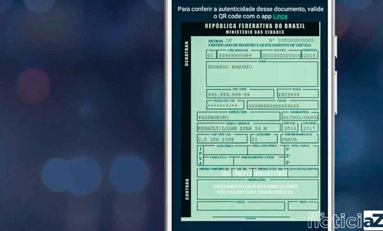 Documentos dos veículos já podem ser digitalizados