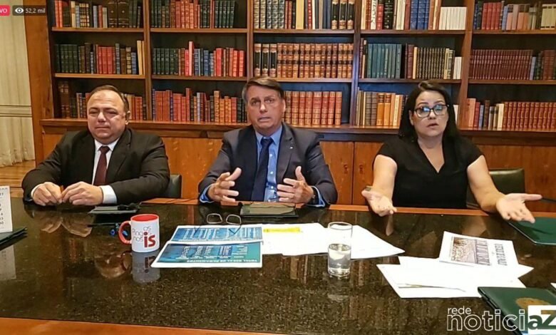 Bolsonaro diz que busca a conscientização contra a covid-19