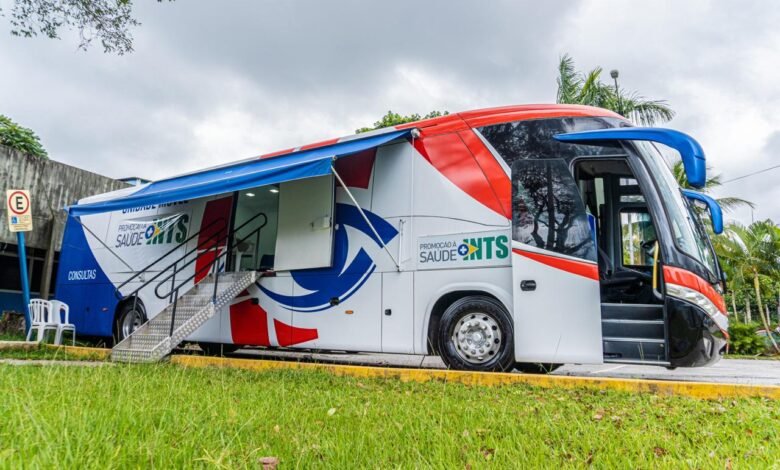 Bertioga faz mutirão vascular com ônibus