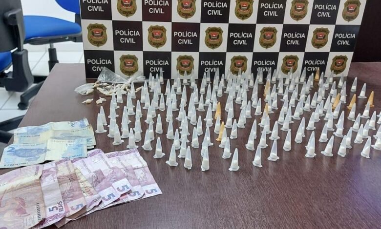 Adolescente é detido por tráfico de drogas em Mongaguá