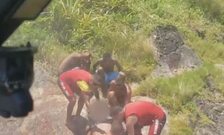 Ressaca mata turista em São Vicente