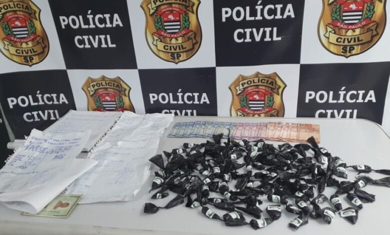 Polícia prende homem em flagrante