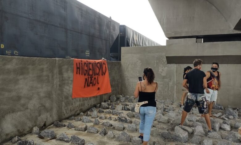 Guarda Municipal detém jovens que quebravam pedras de viadutos