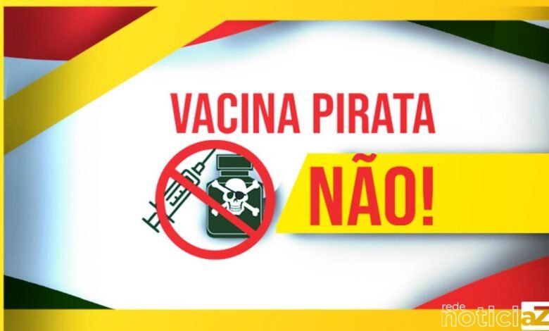Governo lança campanha contra pirataria de vacinas