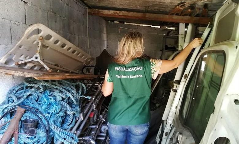 Empresa de ambulância é interditada pela Vigilância Sanitária