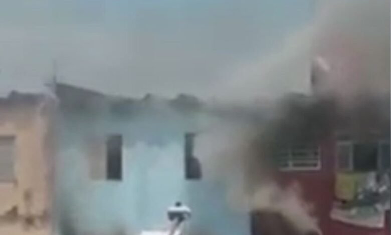 Apartamento de conjunto habitacional sofre incêndio
