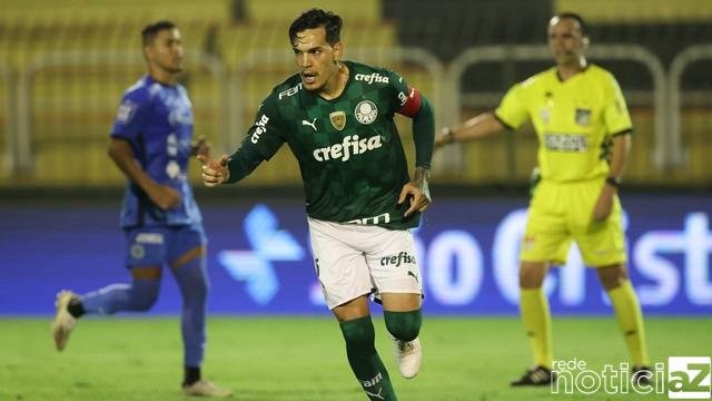 Com um a menos, Palmeiras reage contra o São Bento