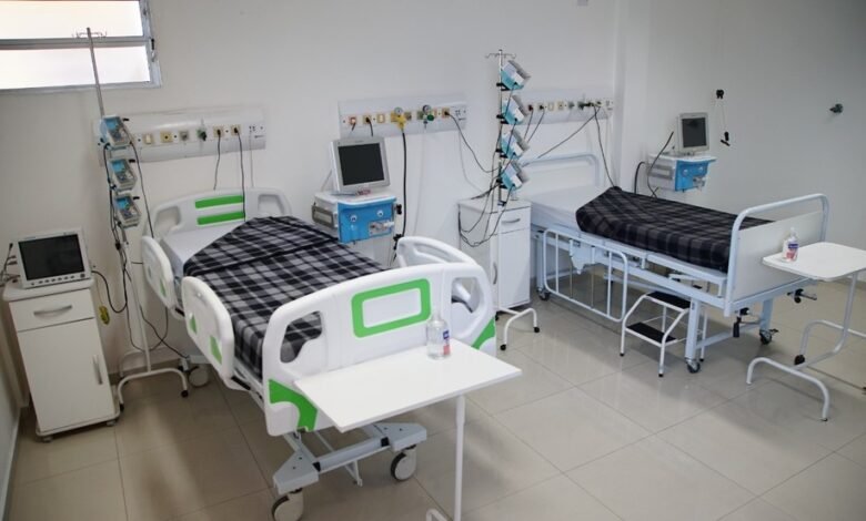 Hospital de São Vicente tem nova ala de COVID-19