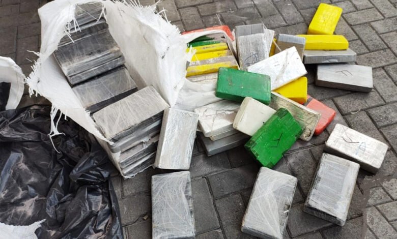 Cocaína é encontrada e apreendida no Porto de Santos