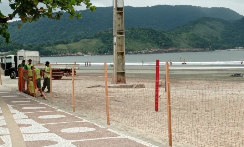 Santos se antecipa e isola as praias