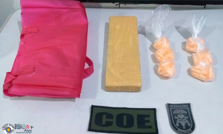 Polícia Militar prende traficantes no Guarujá