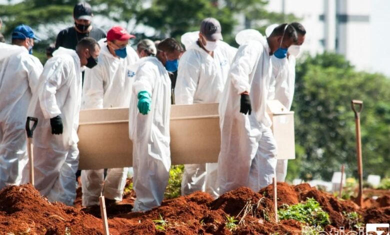 São Paulo tem mais um recorde diário de mortes por Covid-19