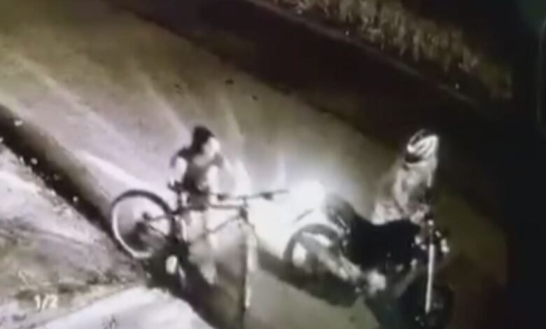 Assaltante usa moto para derrubar jovem e cometer roubo