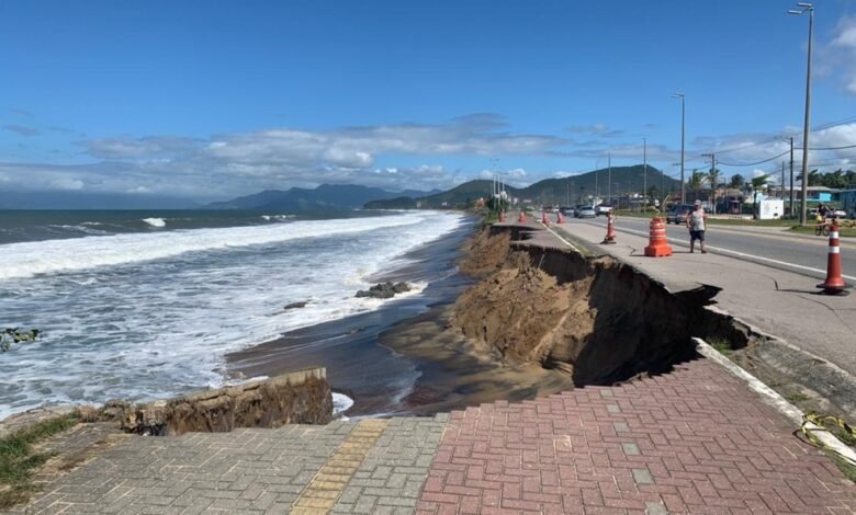 Calçada da Rio-Santos será recuperada pelo DER