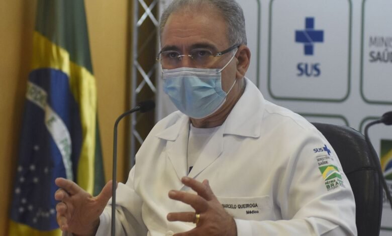Marcelo Queiroga, anunciou o envio de 600 mil testes rápidos para identificar possíveis casos da variante indiana de covid-19 no Maranhão.