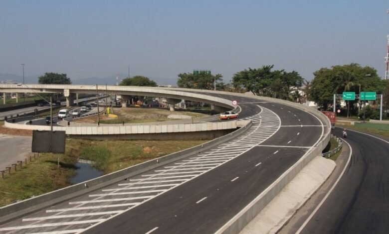 Viaduto de Cubatão é reaberto para o trânsito