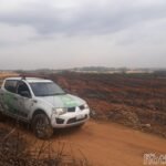 Área queimada rende multa de quase R$ 70 mil