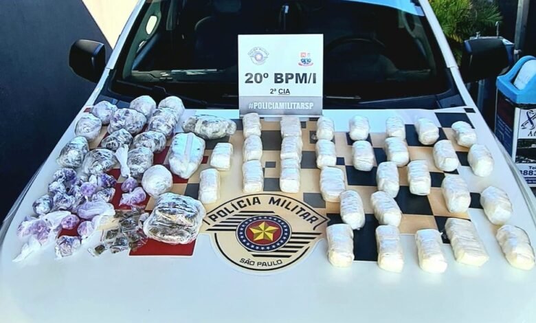 Casal é preso com drogas em Caraguatatuba