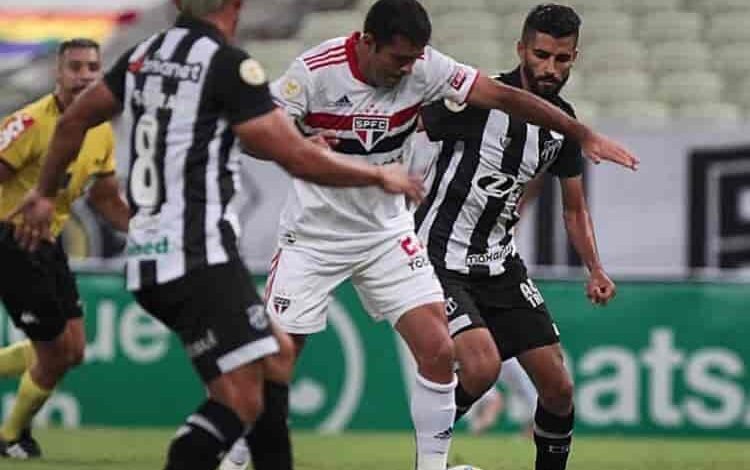 Em partida realizada no estádio do Castelão, o Ceará e o São Paulo empataram em 1 a 1. Com isso, o Vozão terminou a rodada na 12ª posição