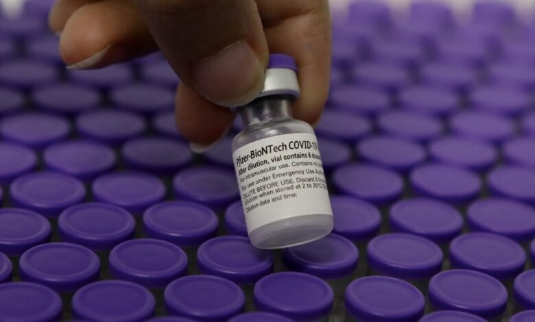 Brasil vai receber neste domingo 2,1 milhões de doses da Pfizer
