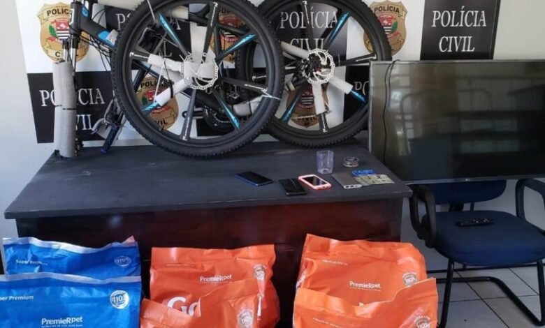 Polícia prende homem que revendia produtos em Guarujá