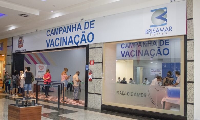 São Vicente oferece oito pontos de vacinação contra a Covid-19