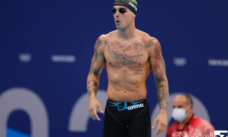 Bruno Fratus garante mais uma medalha para o Brasil na natação