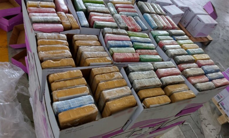 Mais de 340 Kg de cocaína são apreendidos no Porto de Santos