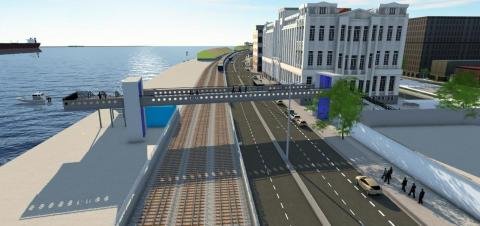 Passarela com elevadores para a travessia de barcas será construída em Santos