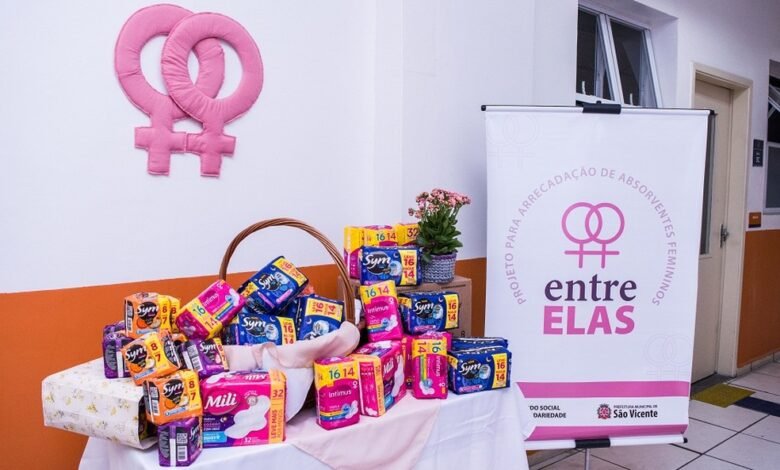 São Vicente sanciona lei de combate à pobreza menstrual