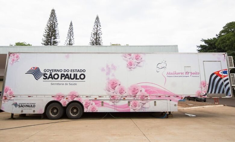 Itanhaém recebe a carreta 'Mulheres de Peito'