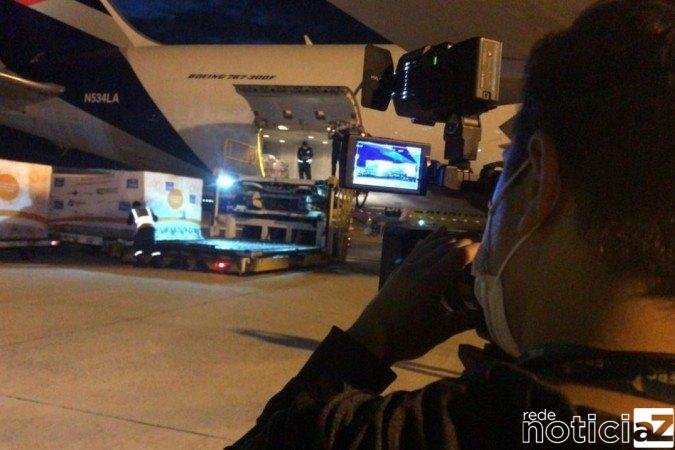 Segundo lote de vacinas para crianças contra a Covid-19 chega ao Brasil