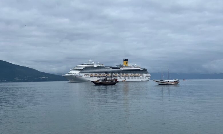 Ilhabela é afetada com a suspensão da temporada de cruzeiros
