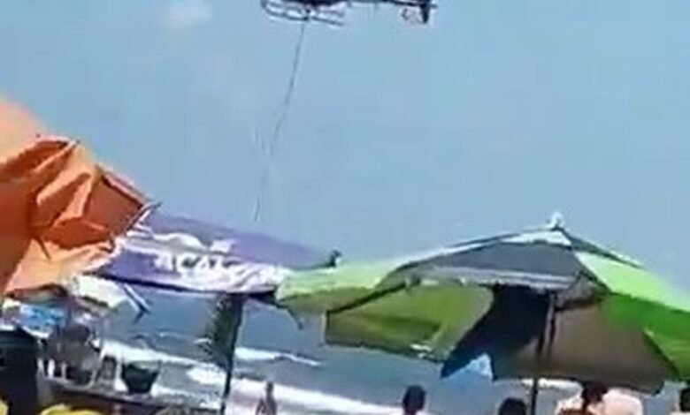 Jovens que estavam se afogando são resgatados em Bertioga