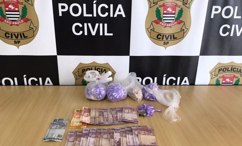 Mulher é presa com grande quantidade de drogas em Registro