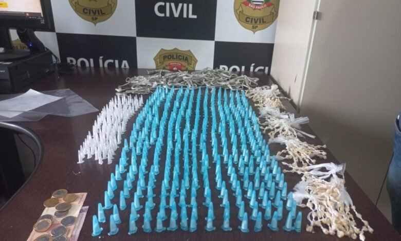 Suspeito de ser dono do tráfico de drogas em bairro de Mongaguá é preso