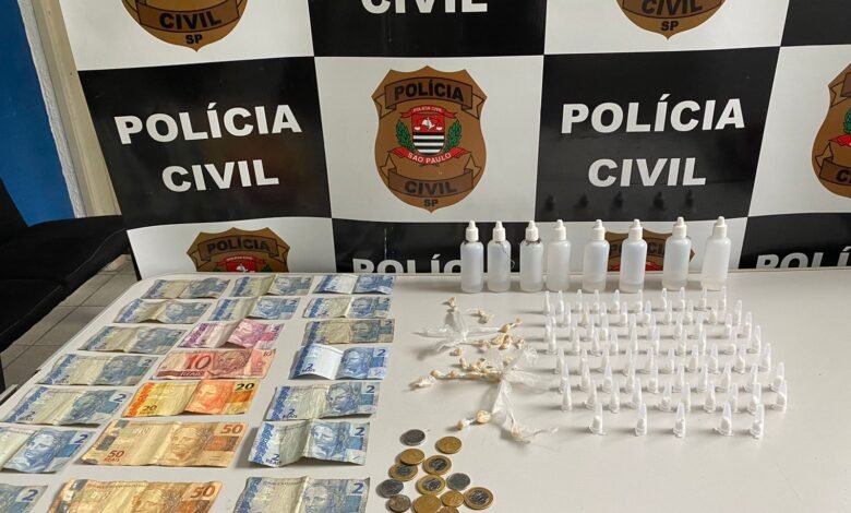 Adolescente é apreendido em flagrante por tráfico de drogas