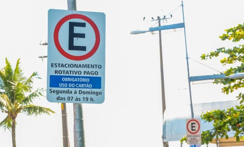 Começa o estacionamento rotativo em Bertioga