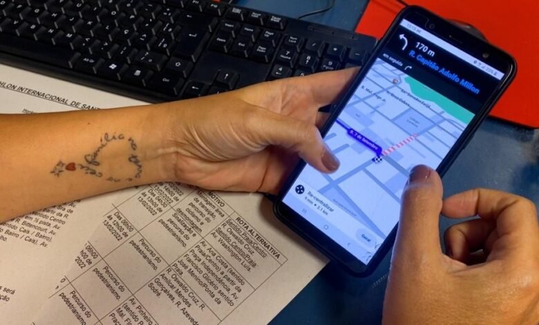 Parceria entre Prefeitura de Santos e aplicativo dá detalhes sobre mudanças no trânsito