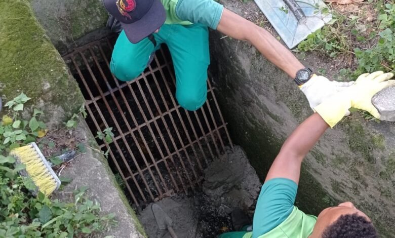 Prefeitura de Santos finaliza obra de caixa de contenção na rede de drenagem