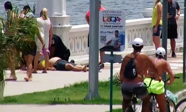 Guarda de Santos salva idoso que sofreu parada cardiorrespiratoria