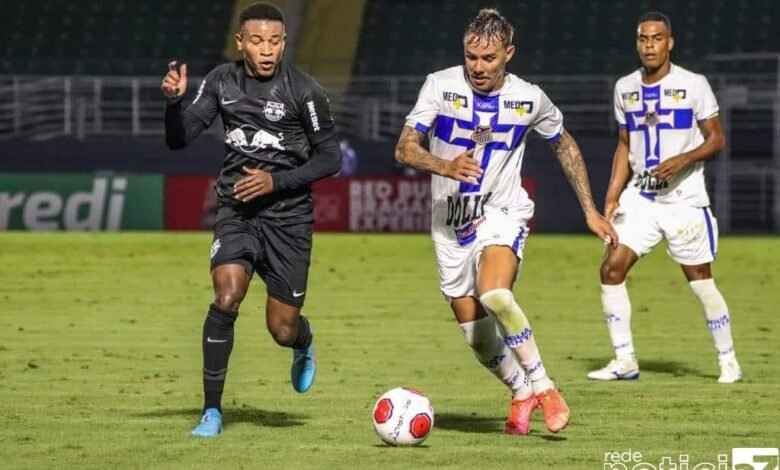 Paulistão: Bragantino vence o Água Santa e segue com 100% de aproveitamento em casa